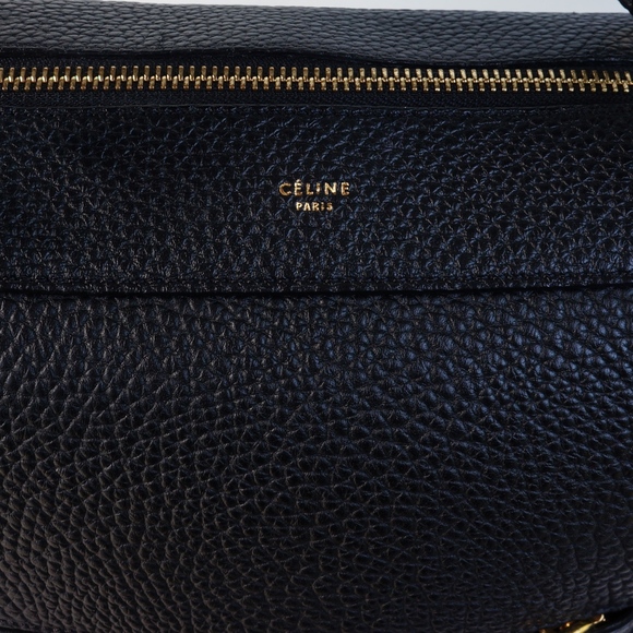 CELINE BULLHIDE LEATHER SMALL RING BAG - Picture 7 of 8